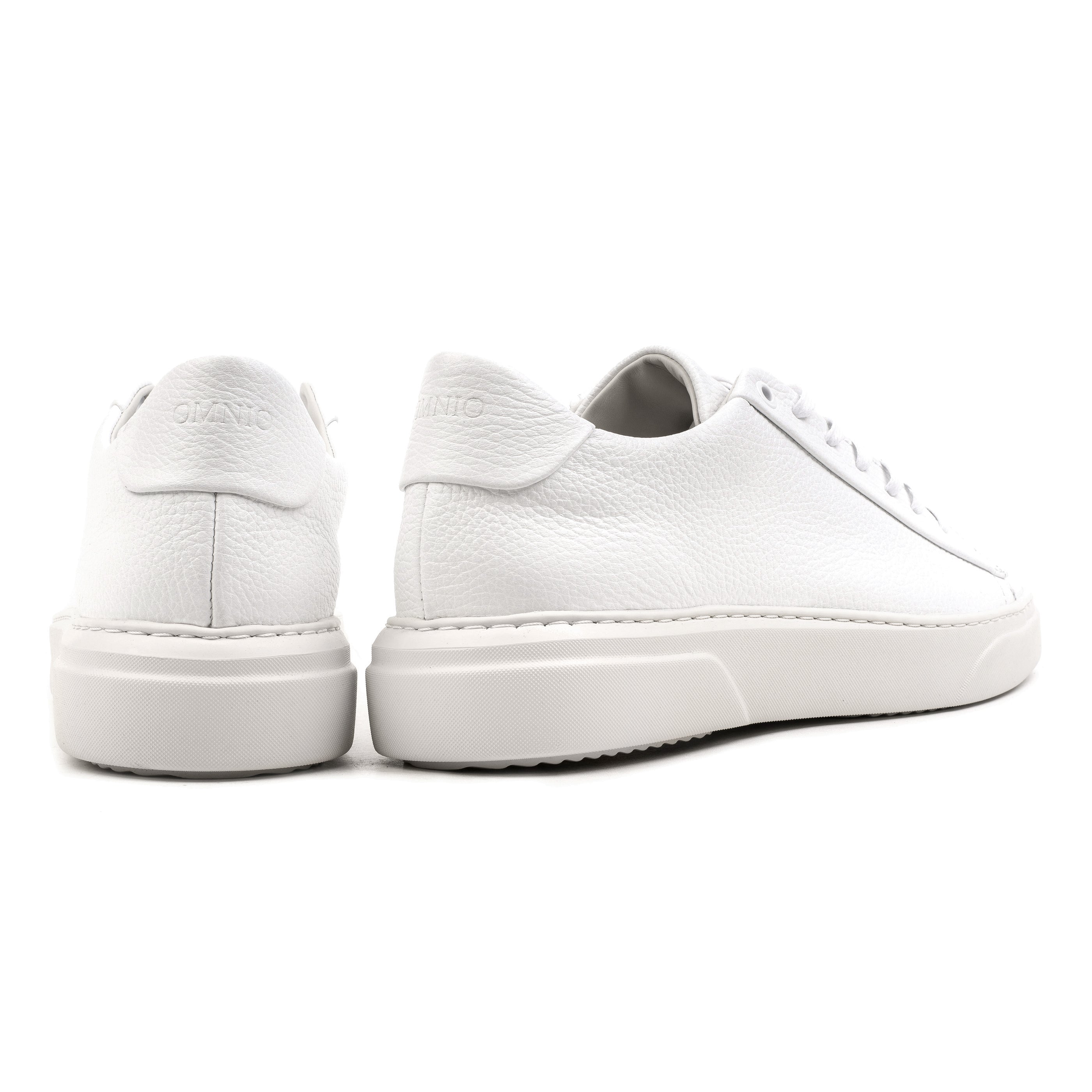 OMNIO KEA BASE White Leather Milled