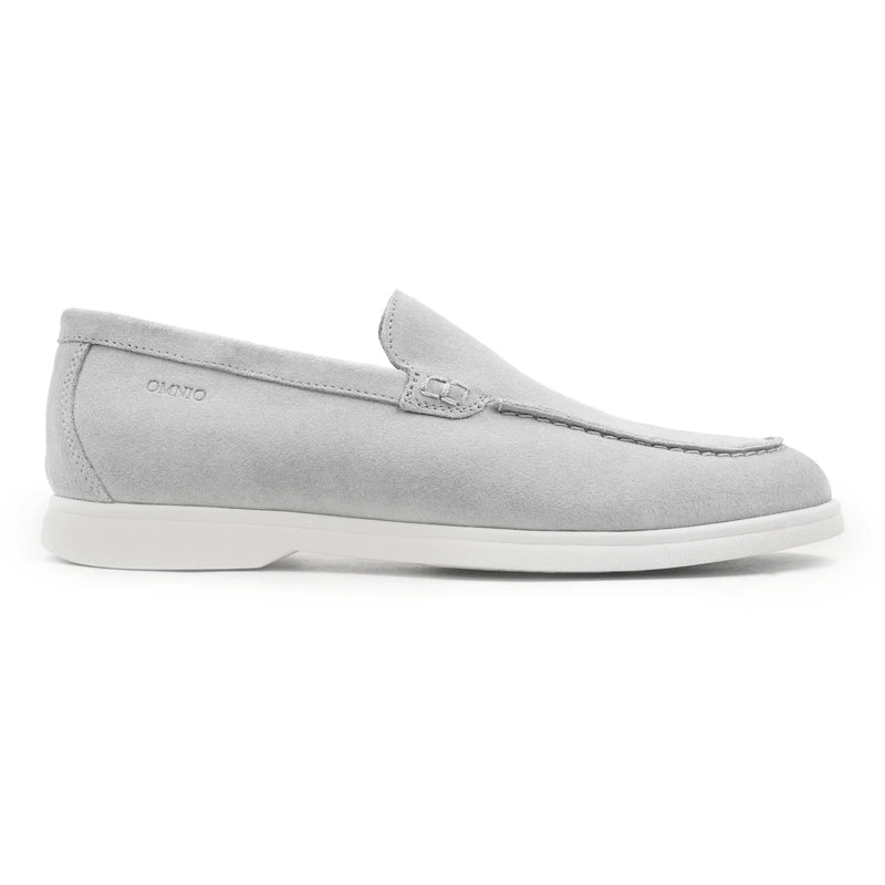 ACE LOAFER MOC Lt Grey Suede