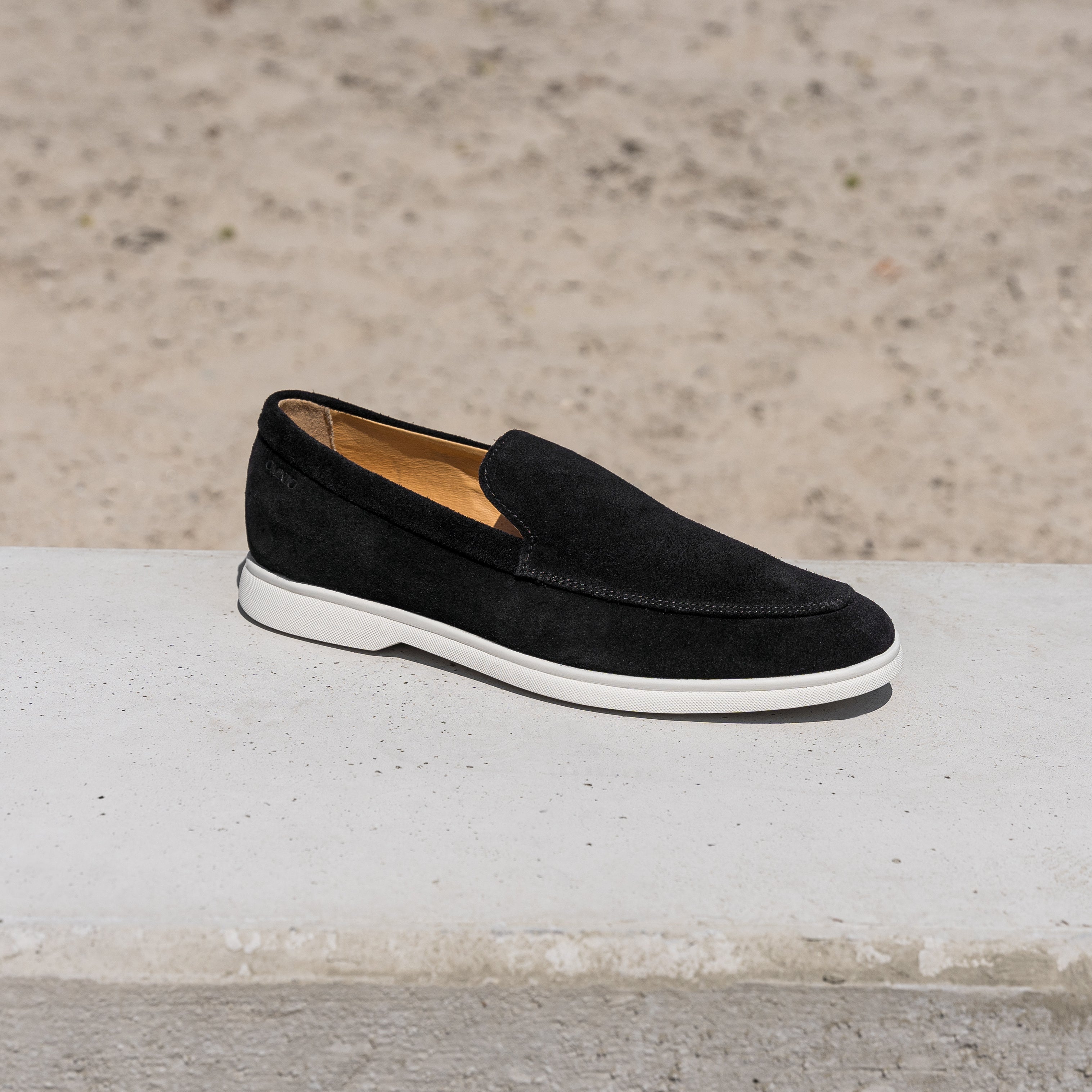 ACE LOAFER Black Suede