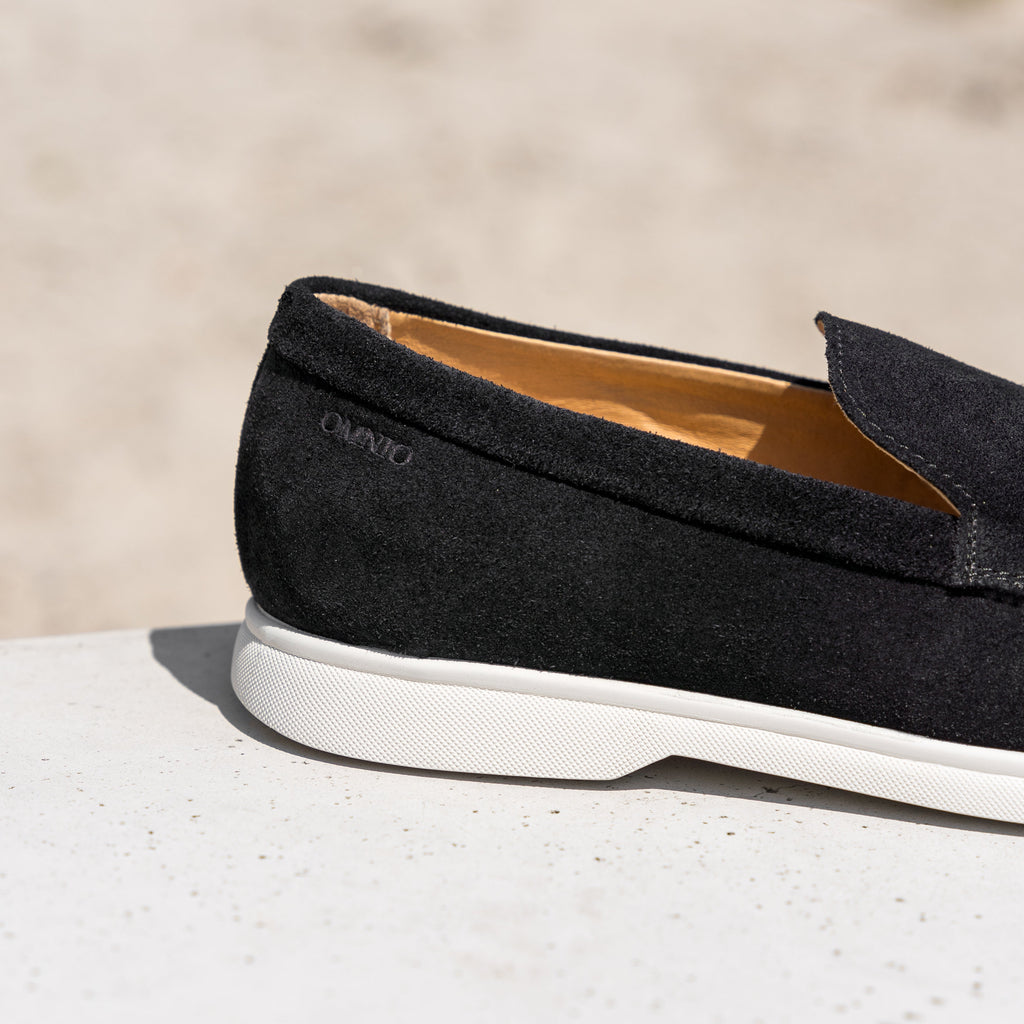 ACE LOAFER Black Suede