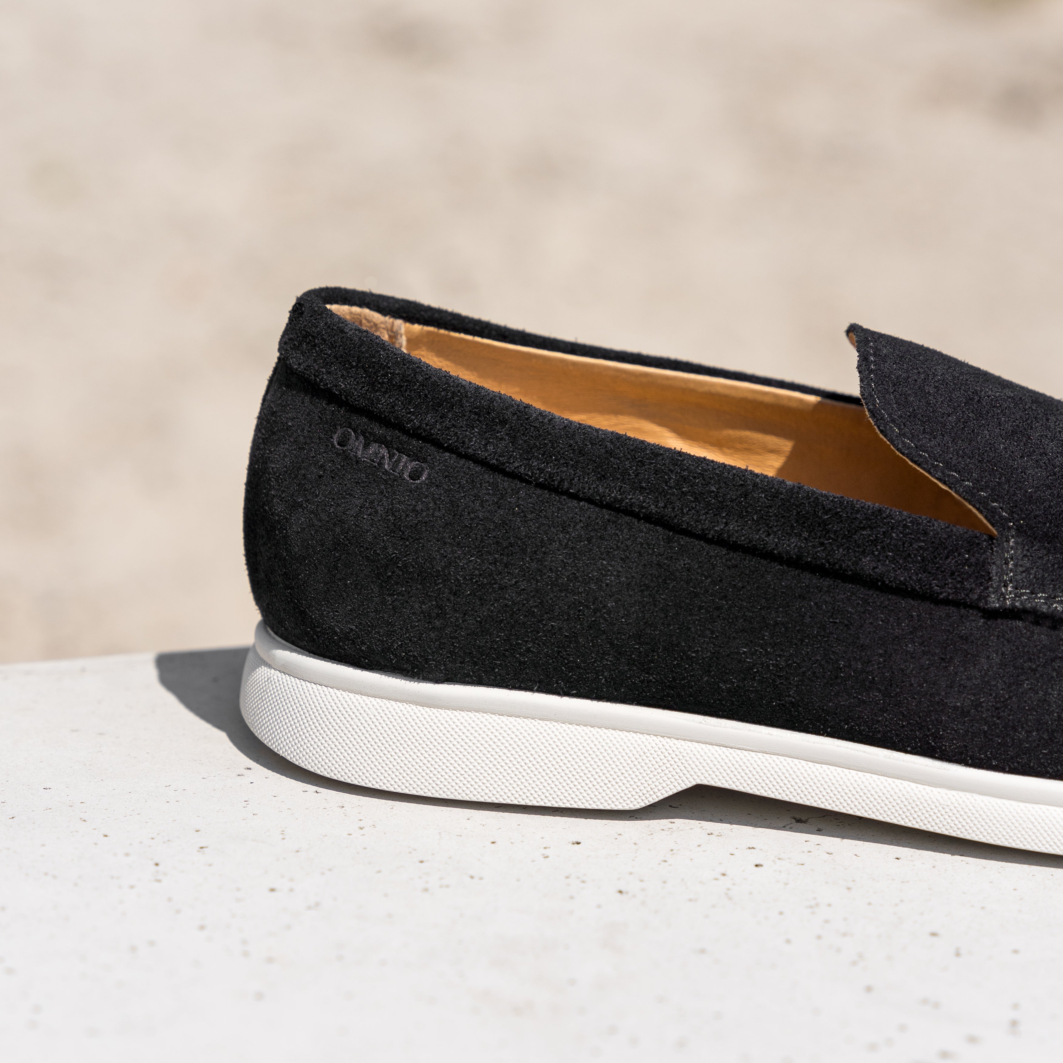 ACE LOAFER Black Suede