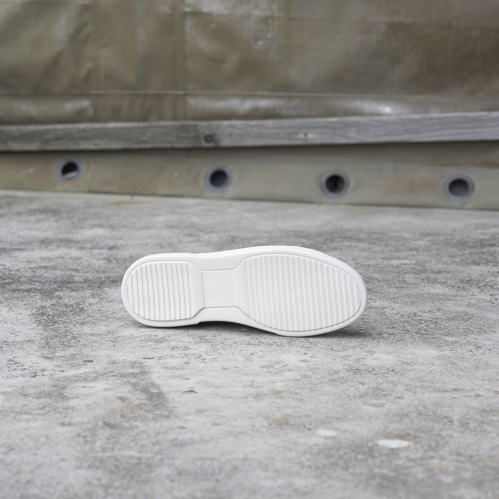 OMNIO KEA BASE White Leather Milled