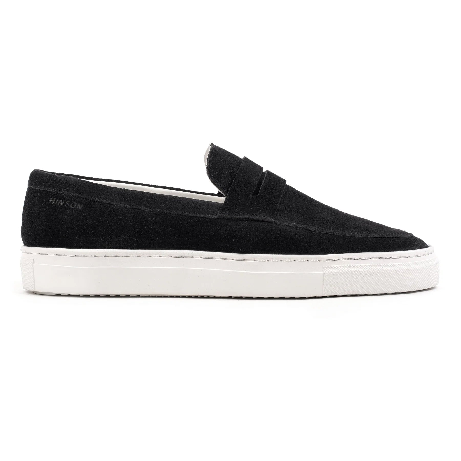 MALTON LOAFER SADDLE Black Suede